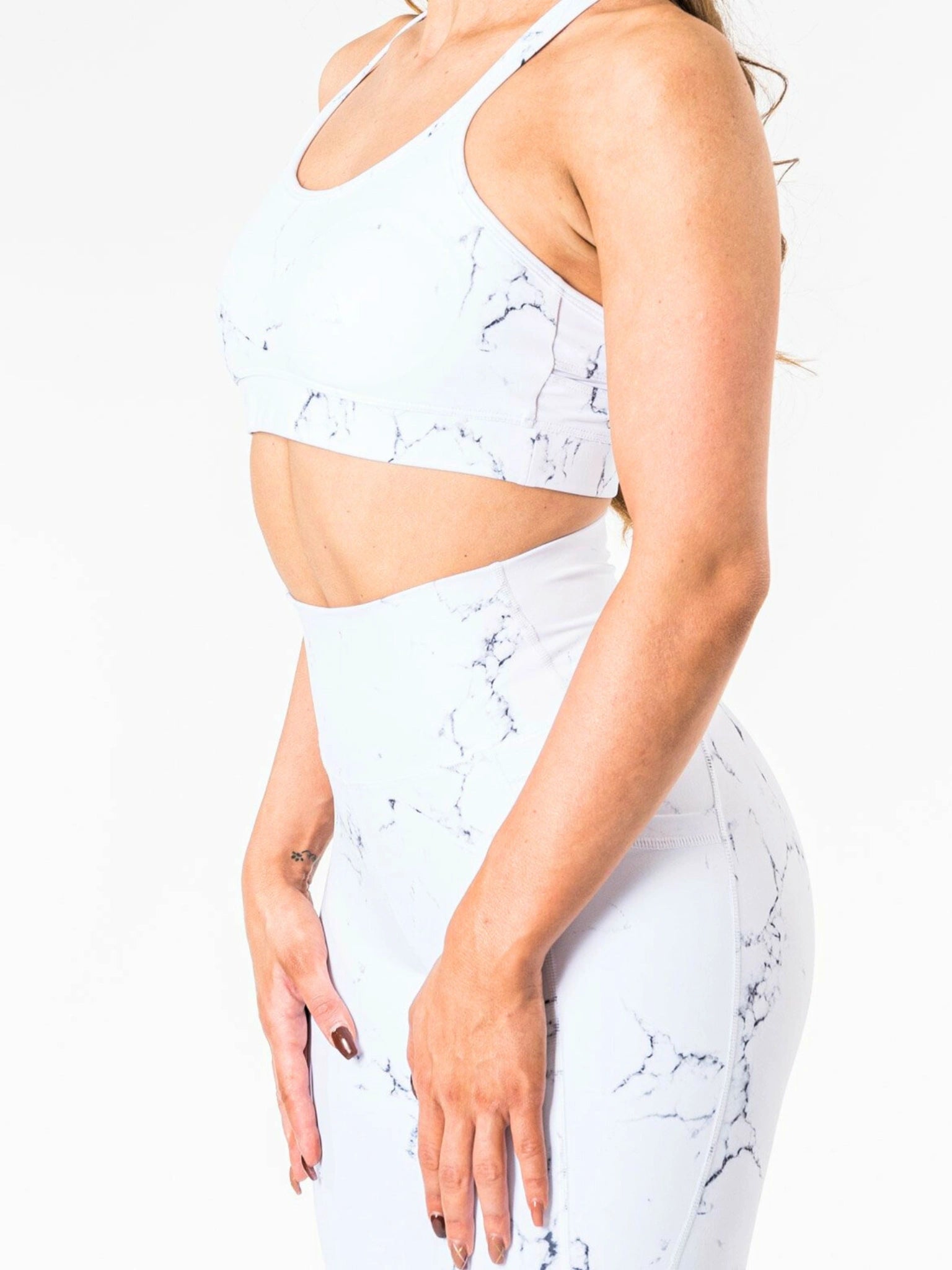 Limitless Marble Sports Bra